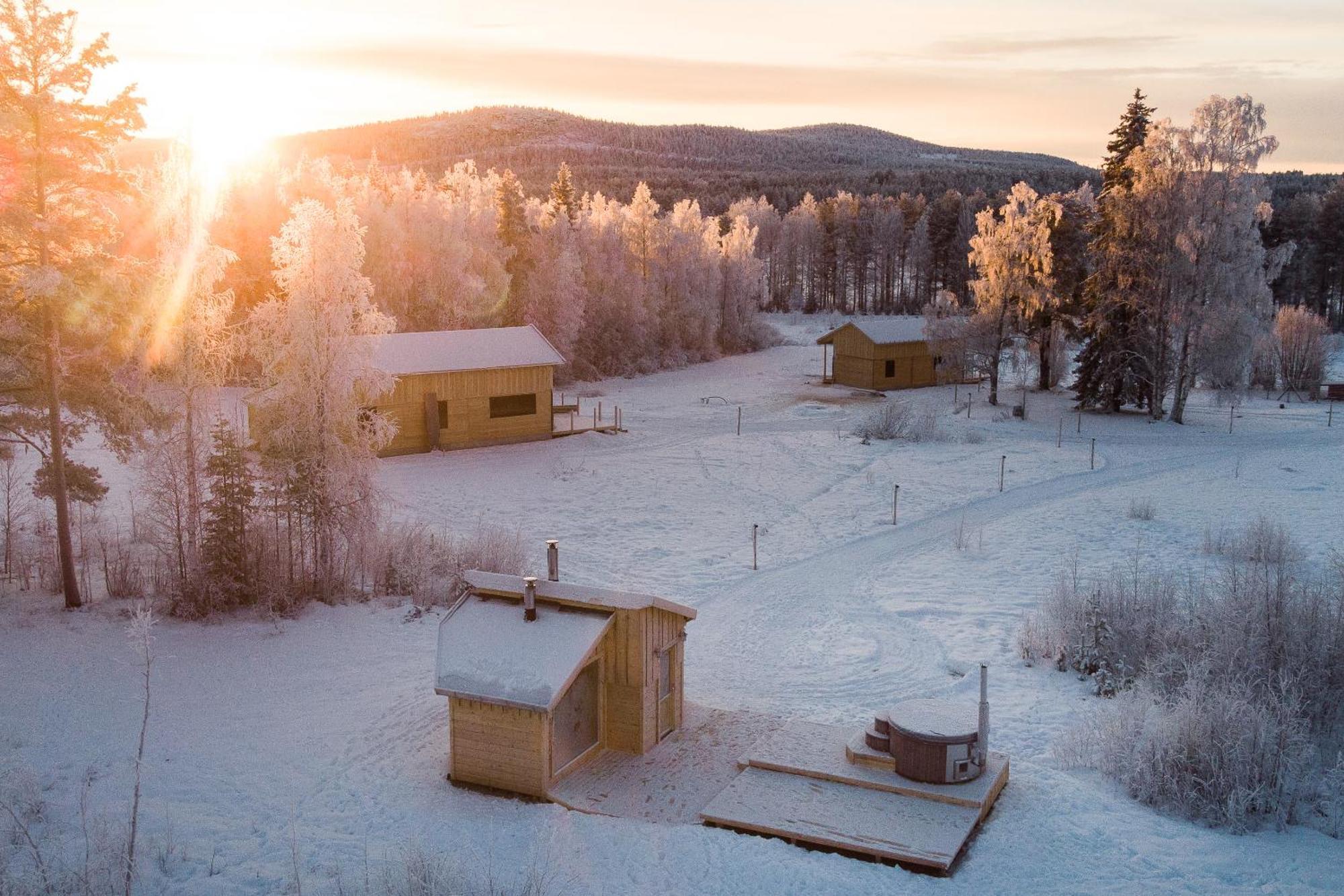 Blueberry Lodge 5 Personnes Mjolan Exterior foto